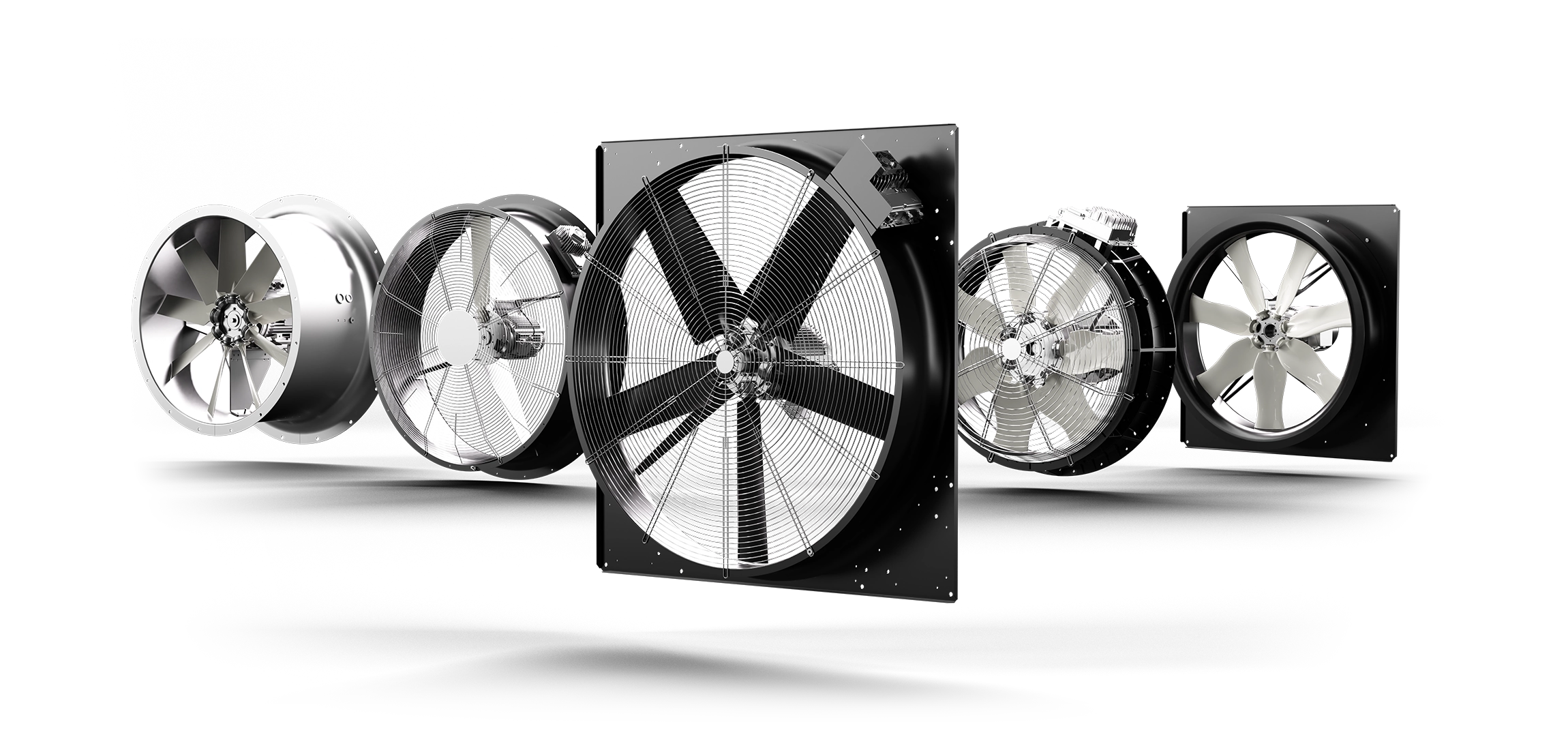 New axial fan series